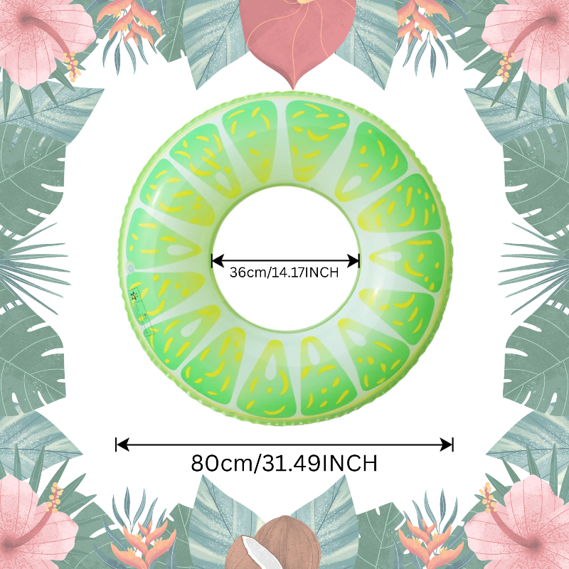 SunSplash – Tropical y cómodo – Flotador con frutas tropicales