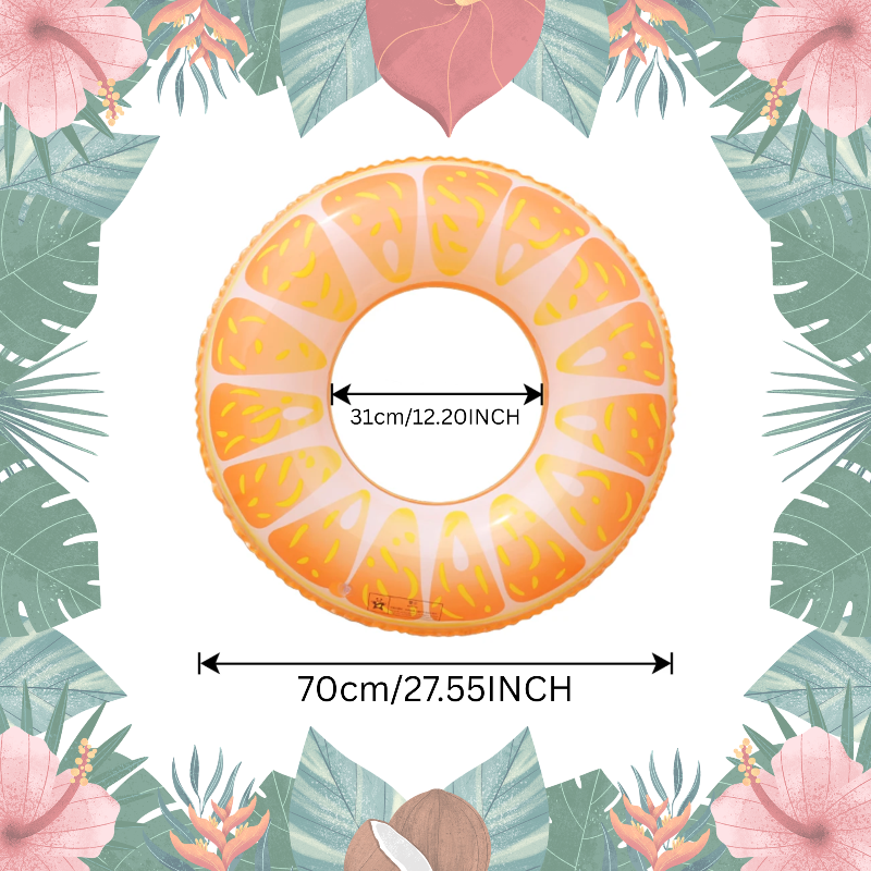 SunSplash – Tropical y cómodo – Flotador con frutas tropicales