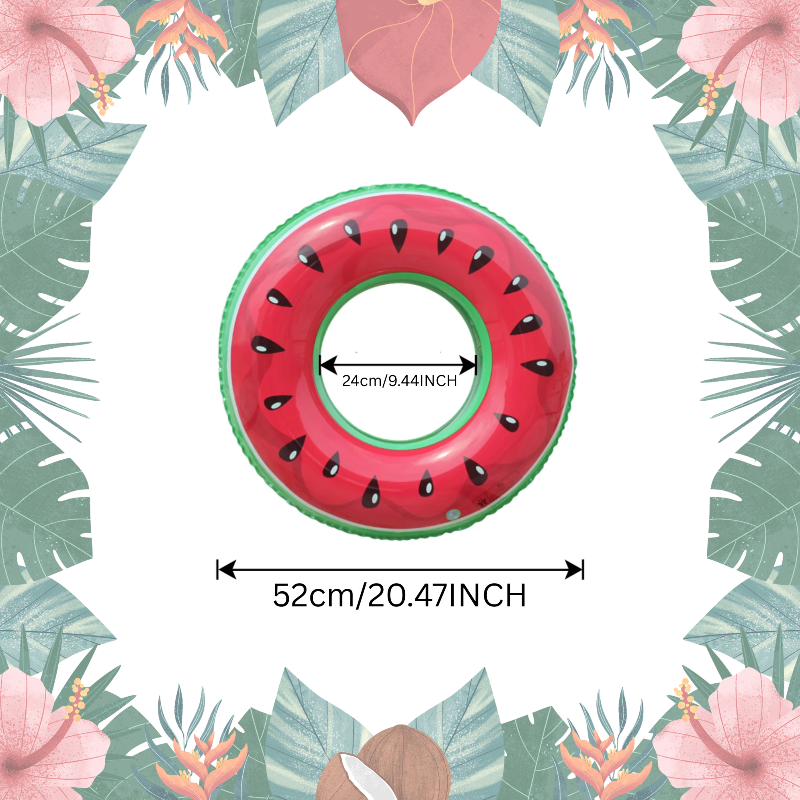 SunSplash – Tropical y cómodo – Flotador con frutas tropicales