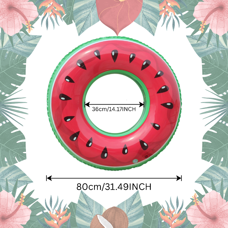 SunSplash – Tropical y cómodo – Flotador con frutas tropicales