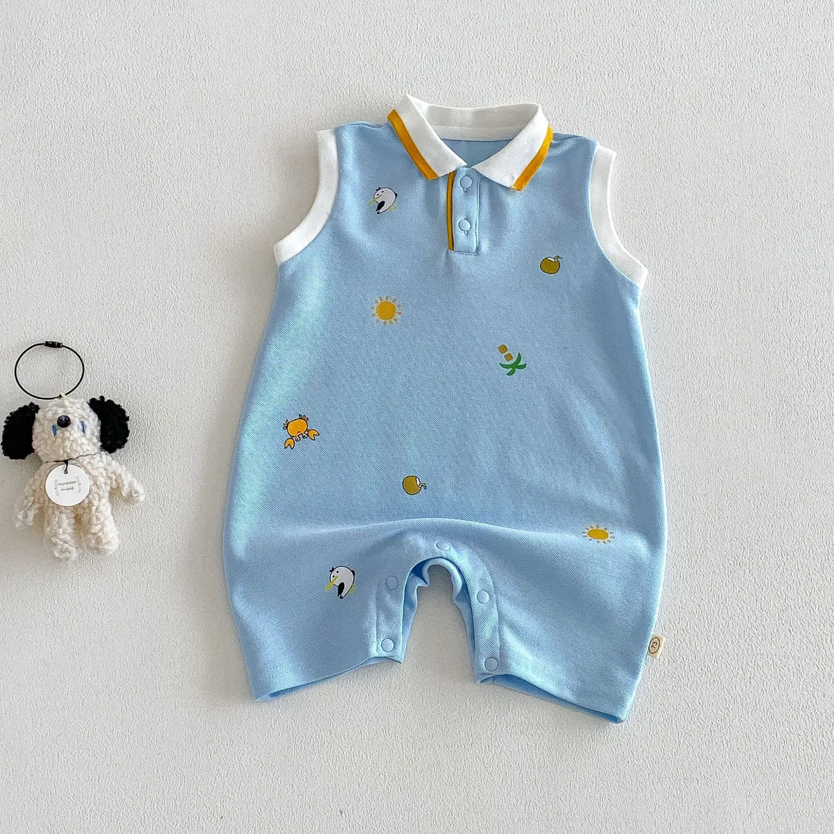 SunnyBaby – Cómodo y adorable: body tipo polo para bebés