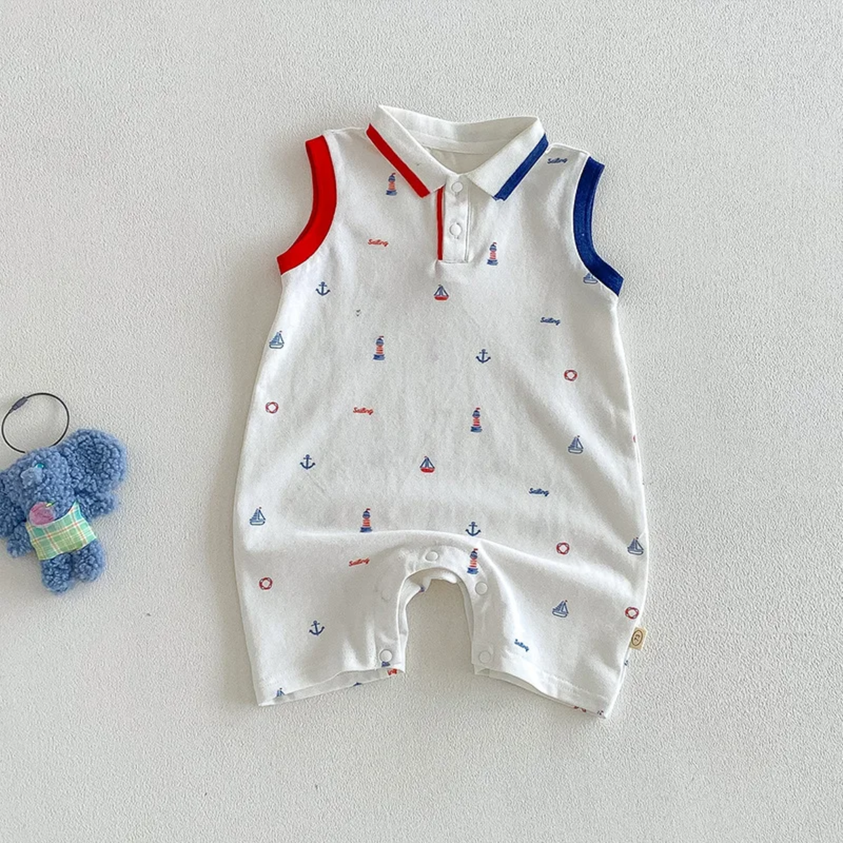 SunnyBaby – Cómodo y adorable: body tipo polo para bebés