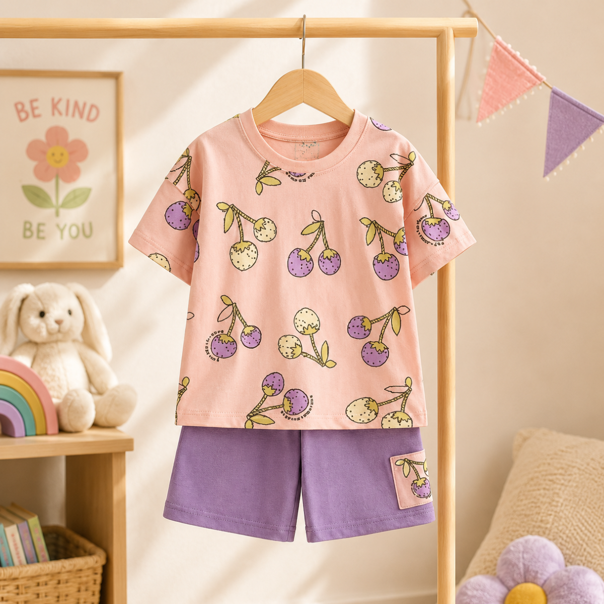 SunnyBloom – Verano y ternura: conjunto veraniego a juego
