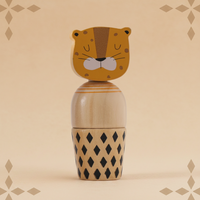 Thumbnail for WoodyFriends – Motricidad y diversión – Juguetes apilables de madera con forma de animales