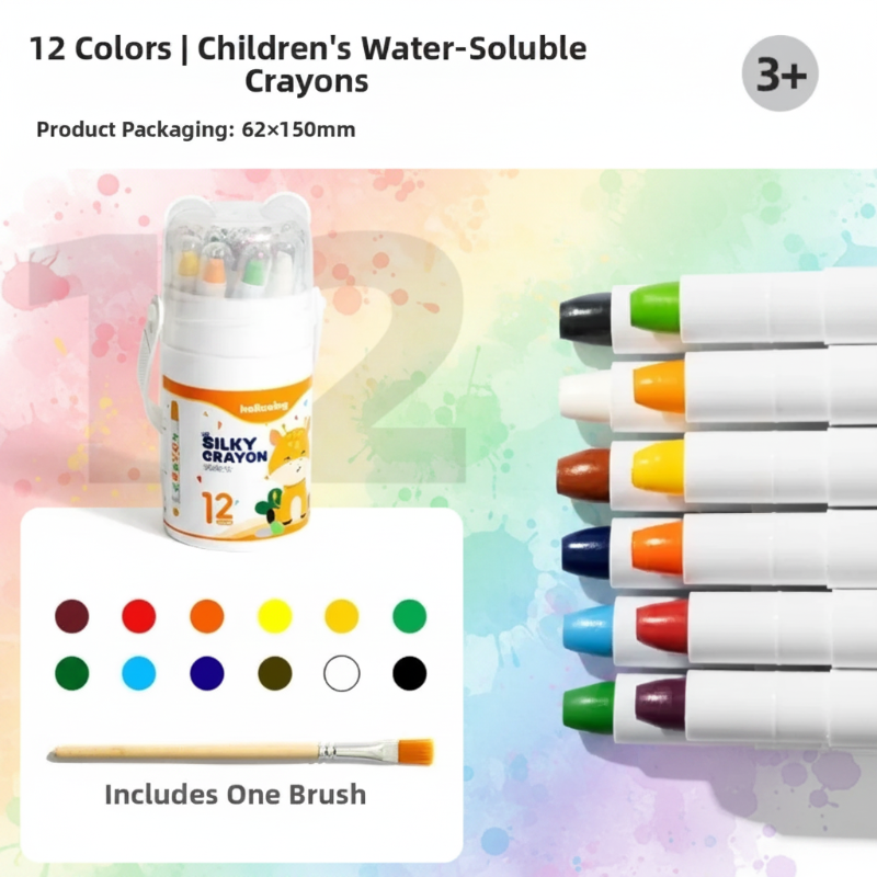 TinyArt – Educativo y seguro – Set de rotuladores lavables y solubles en agua