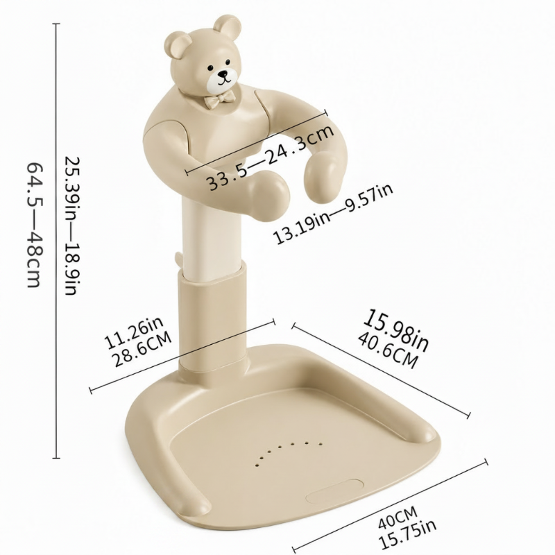 TinyBath – Seguro y estable – Soporte para el baño del bebé