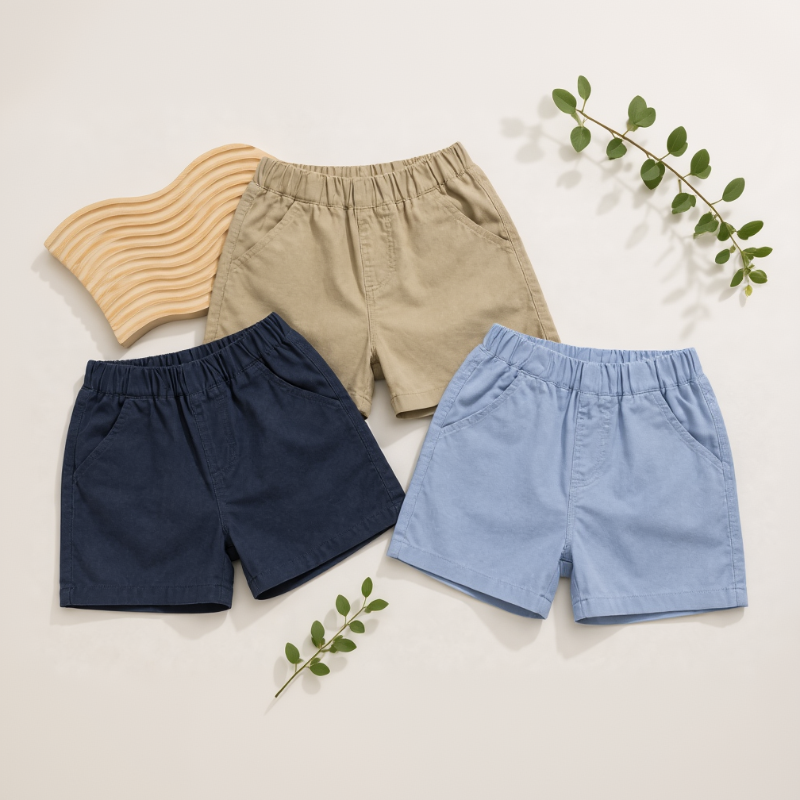 TinyMove – Deportivos y prácticos: pantalones cortos de verano para niños