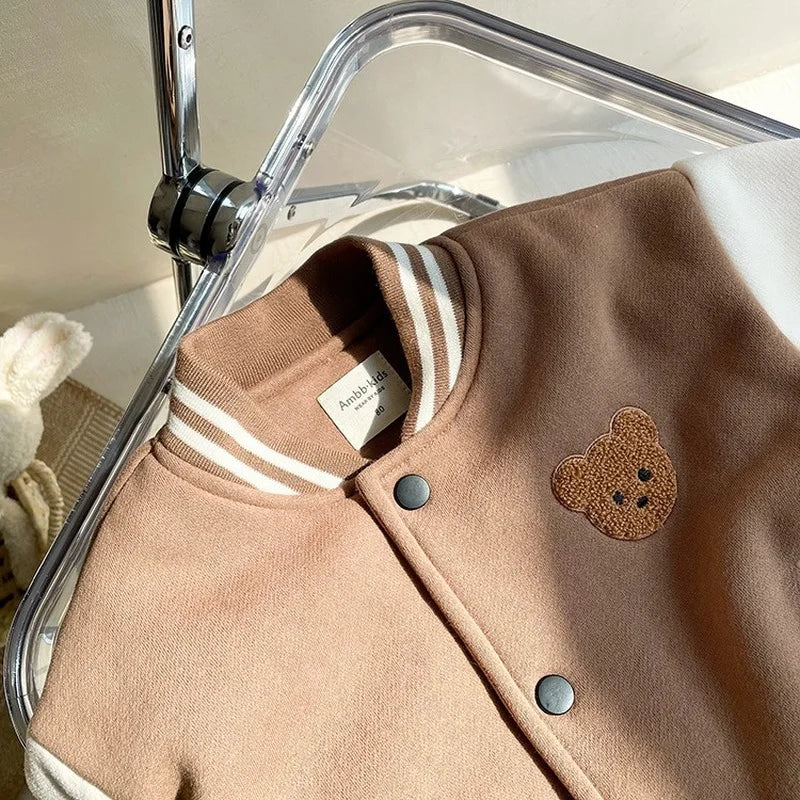 Mini Fashion™ - Chaqueta de invierto estilo béisbol