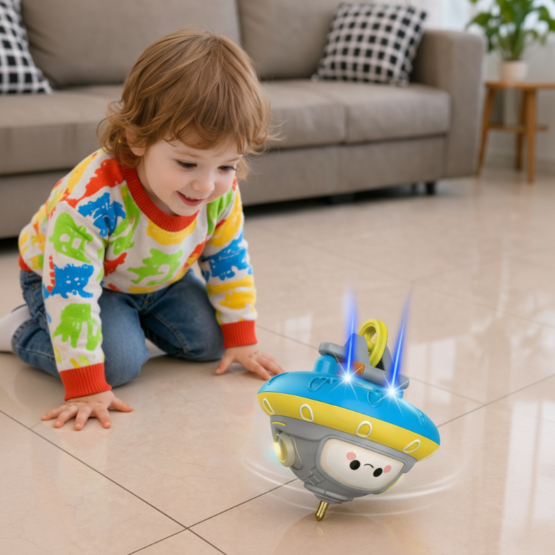 Tightrope Walking UFO Toy – Interactivo y fascinante: el robot de equilibrio