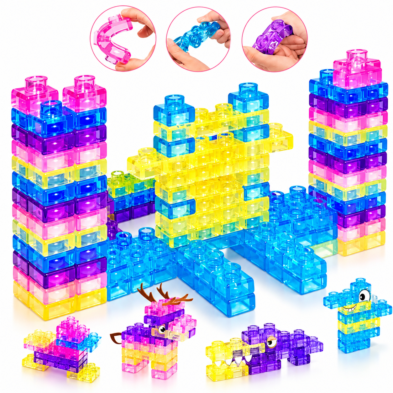 JellyBuild – Suave y creativo: bloques de construcción flexibles de gelatina