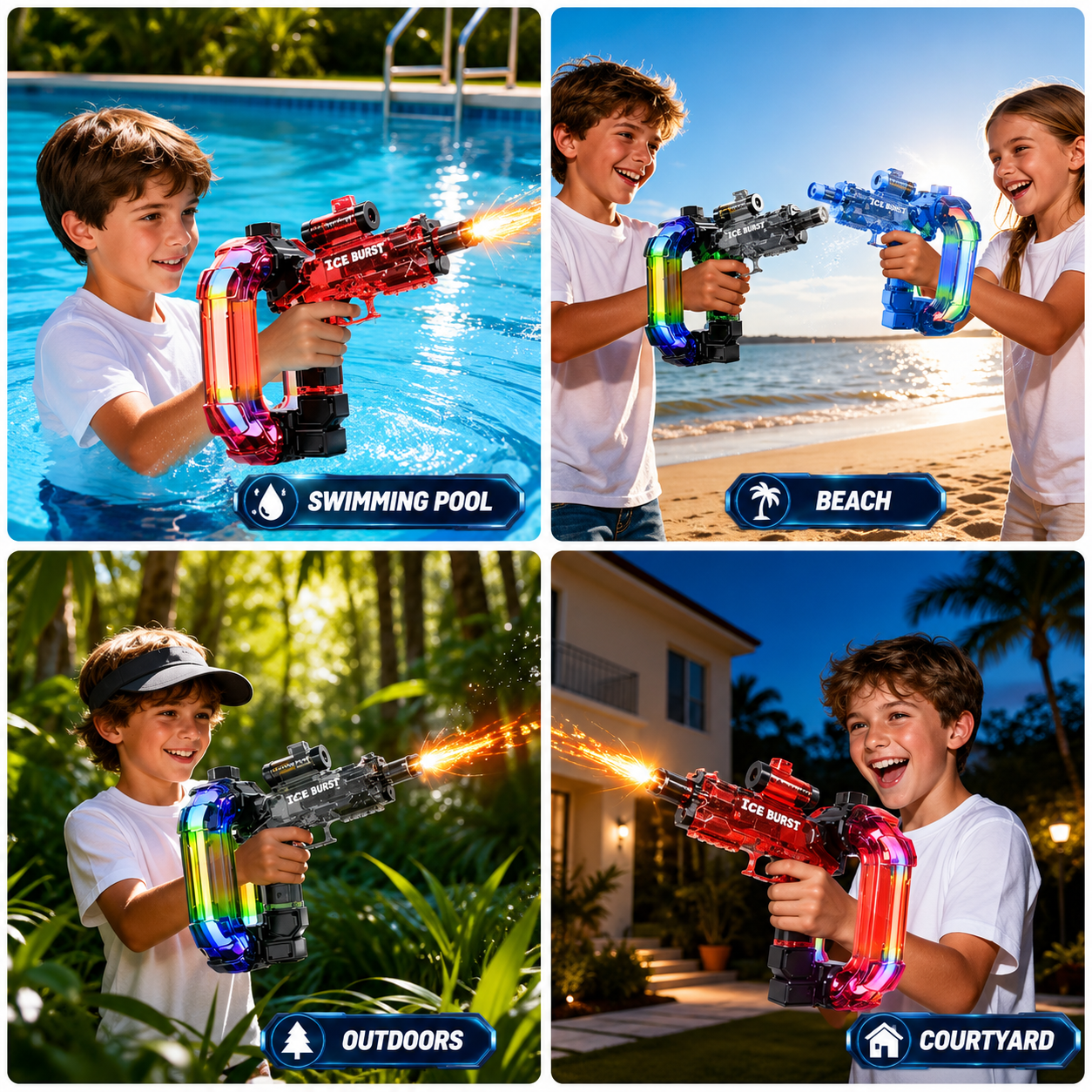 TurboBlaster – Promoción y diversión a raudales – Pistola de agua «Ruimte»