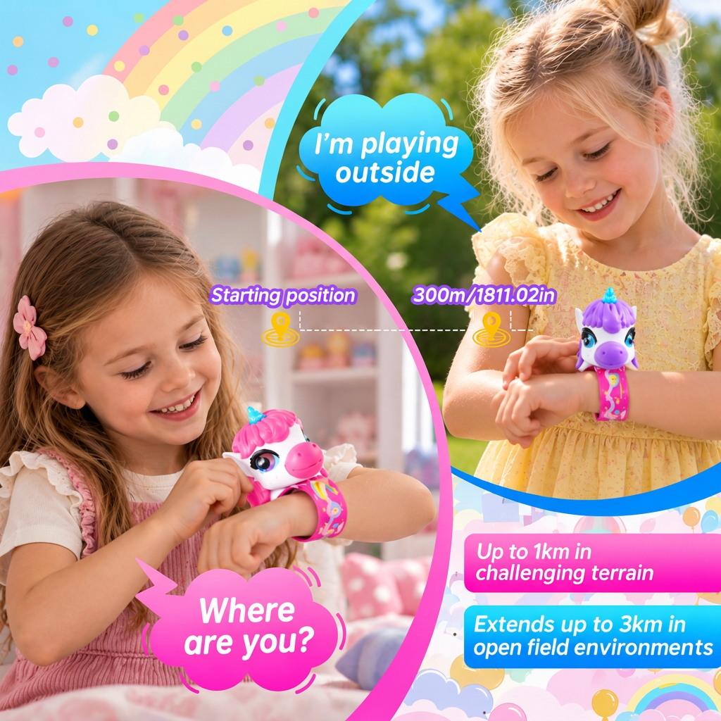 UnicornTalk – Adorable e interactivo: walkie-talkie de unicornio para niños