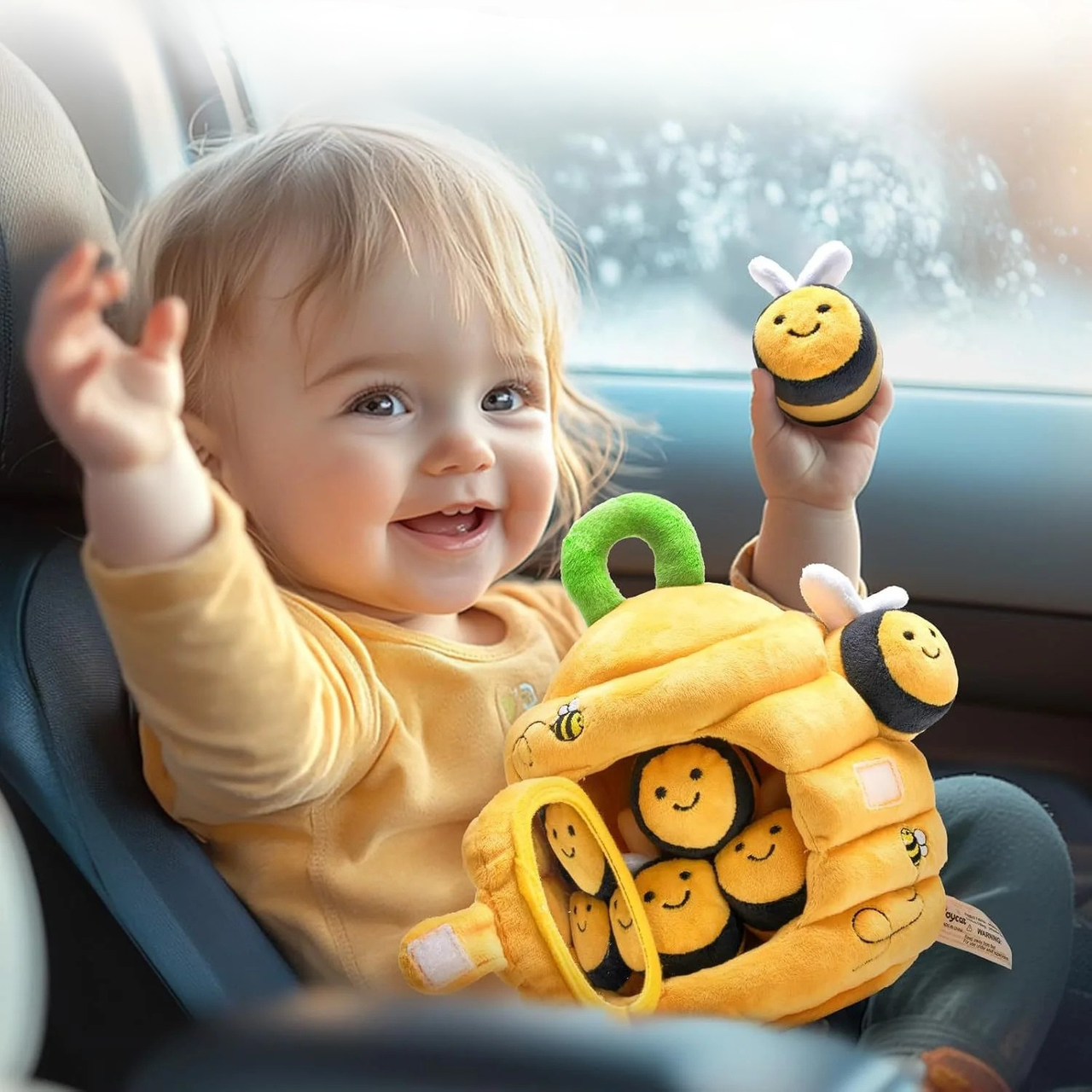 JungleHive – Juego y aprendizaje: peluche sensorial en el bosque