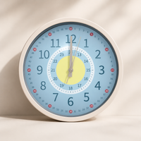 Thumbnail for ChildrenTime – Independiente y tranquilo: reloj de pared educativo para niños