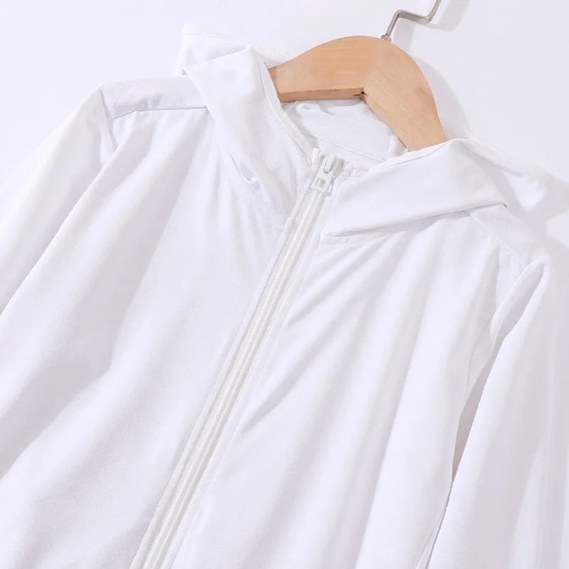 SunnyShield – Ligera y protectora – Chaqueta infantil con capucha y protección UV