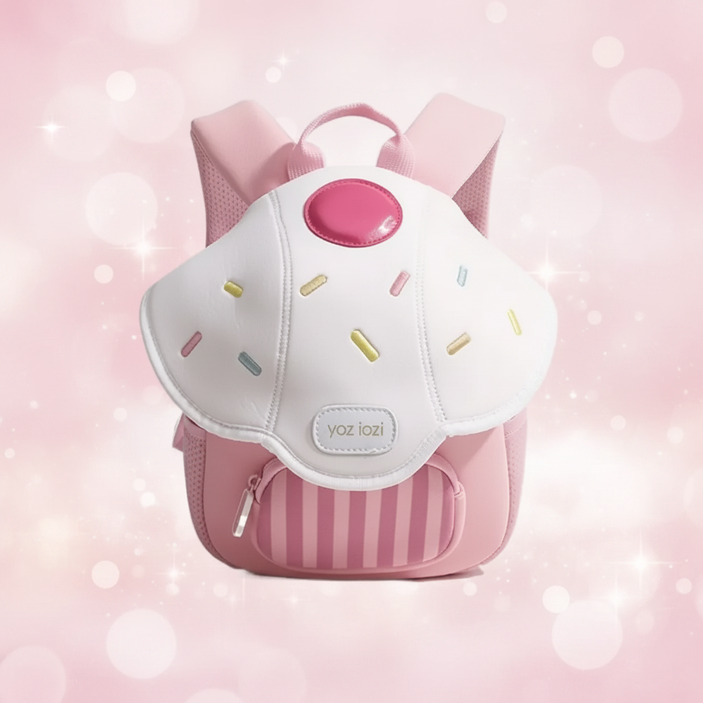 MushroomPack – Bonito y práctico: diseño de mochila infantil