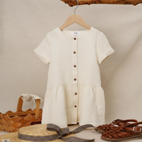 Thumbnail for LunaDress – Elegante y vaporoso: vestido infantil con corte en A