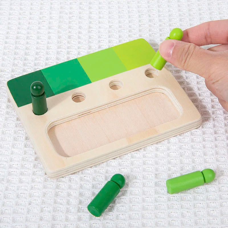 Woods™ - Colorido Montessori - Tablero Didáctico