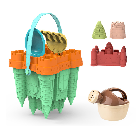 Beach Castle Play Set™ - Diversión en la playa para niños - Set de castillos de arena