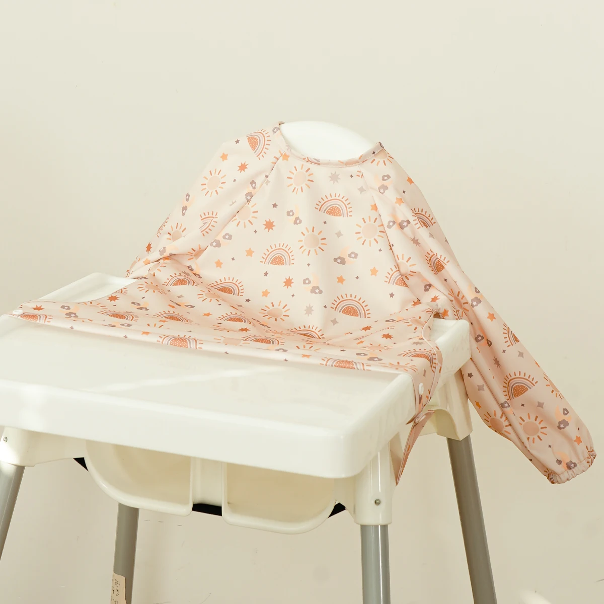 MessyFree – Impermeable y práctico: delantal para bebés de manga larga