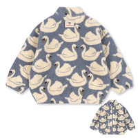 Thumbnail for WarmHug – Cómoda y moderna: chaqueta de forro polar para niños con estampados divertidos