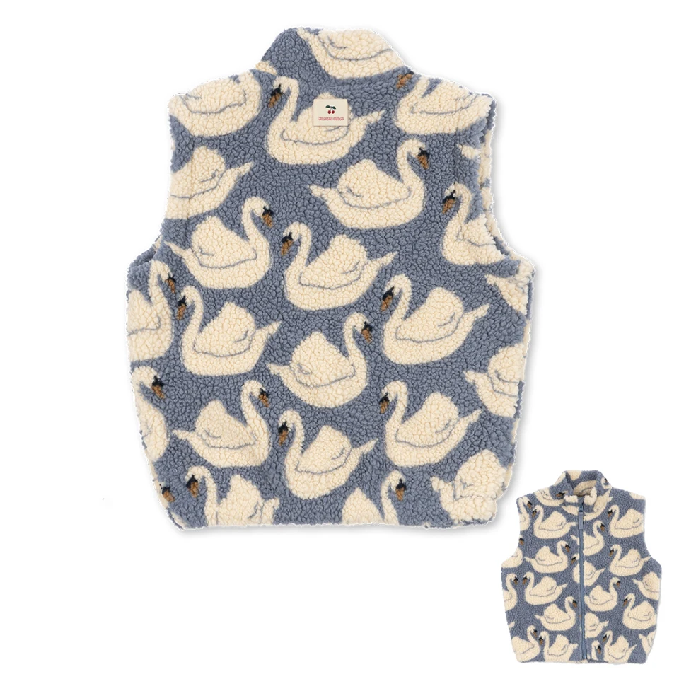 WarmHug – Cómoda y moderna: chaqueta de forro polar para niños con estampados divertidos