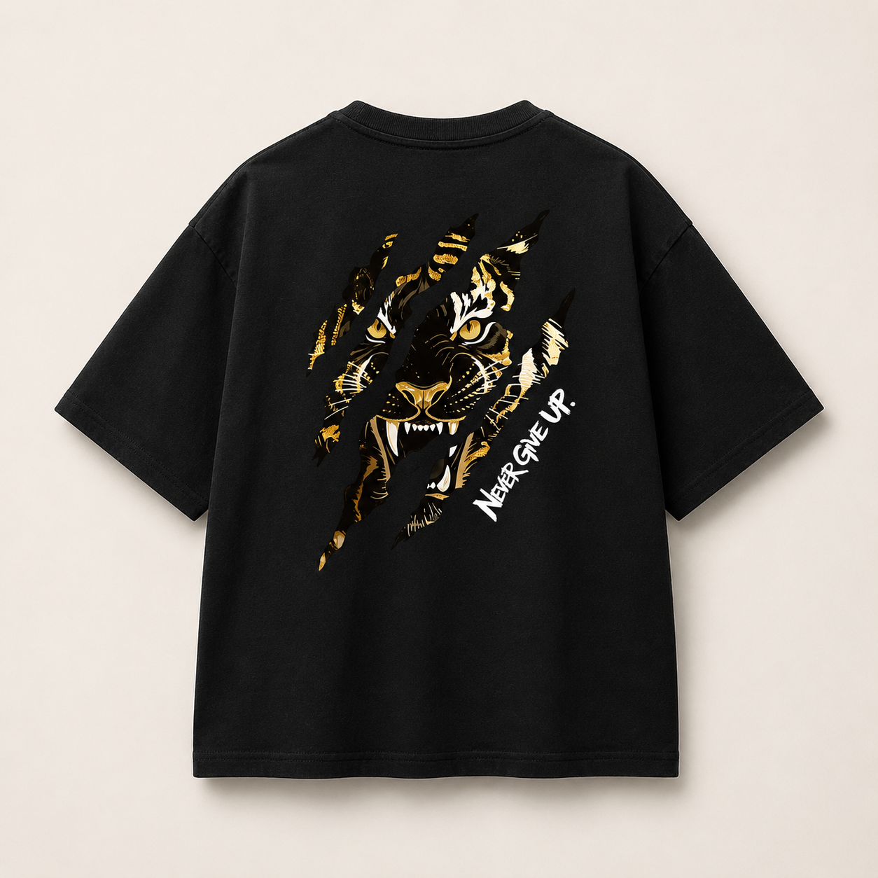 WildRoar – Divertido y desenfadado – Camiseta infantil con estampado de tigre
