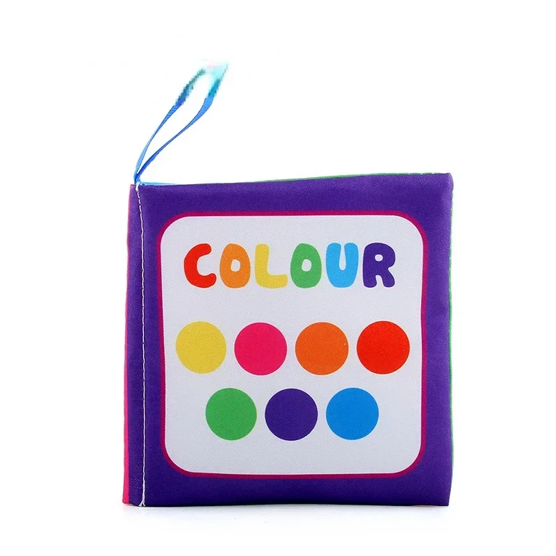 Rattle Book™ - Sonido y movimiento - Librito de tela