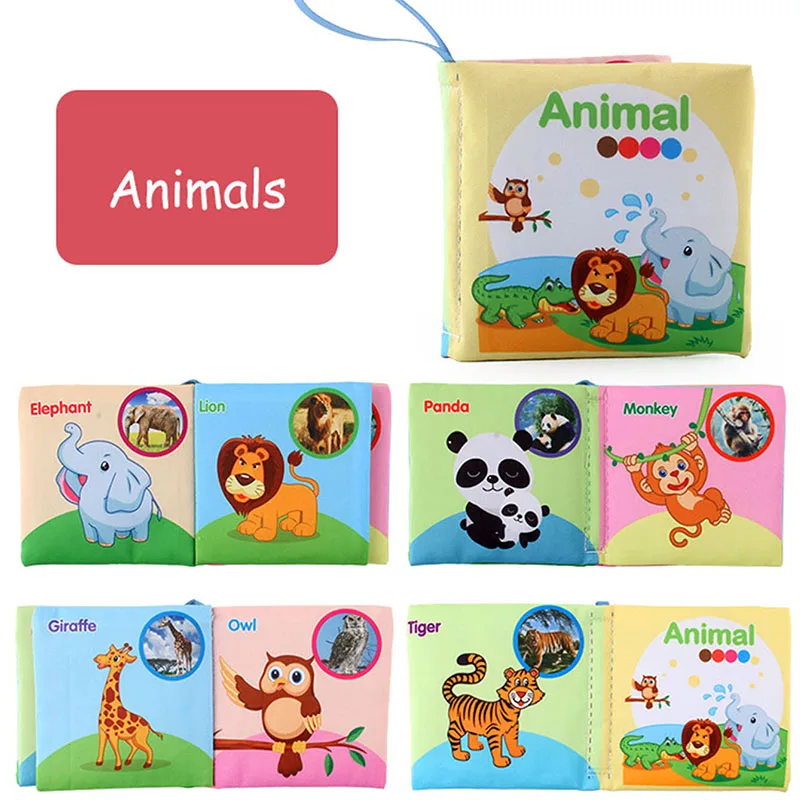 Soft Tail Book™ – Diversión con cola blanda – Libros sensoriales de animales