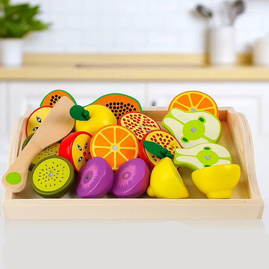MiniChef – Divertido y creativo: juego magnético de cocina de madera