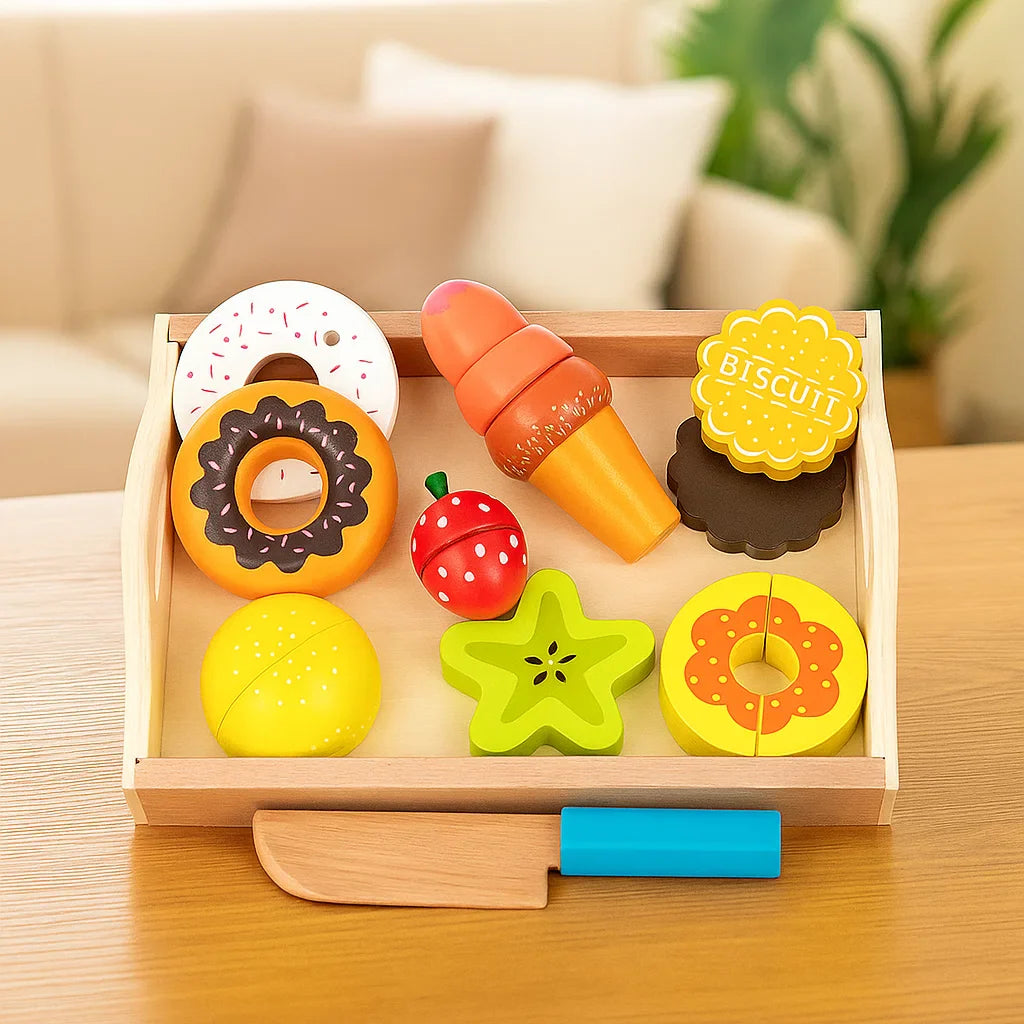 MiniChef – Divertido y creativo: juego magnético de cocina de madera