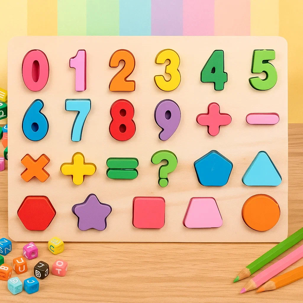AlphaBlocks – De madera y educativo: rompecabezas de letras en 3D