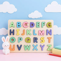 Thumbnail for AlphaBlocks – De madera y educativo: rompecabezas de letras en 3D