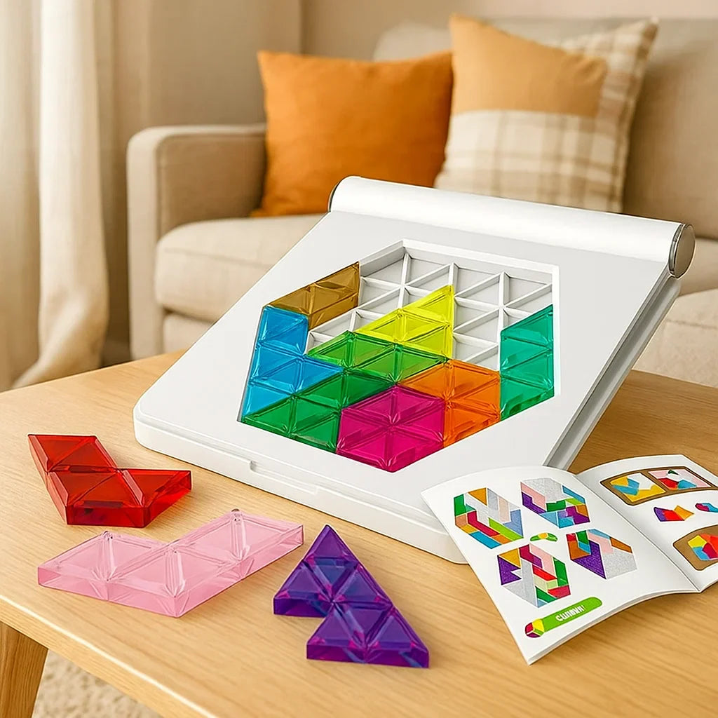 LogicStar – Creativo e instructivo: juego de mesa de rompecabezas