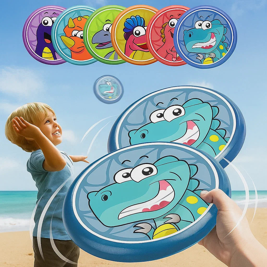 SkyDisk – Interactivo y divertido: Dino Frisbee