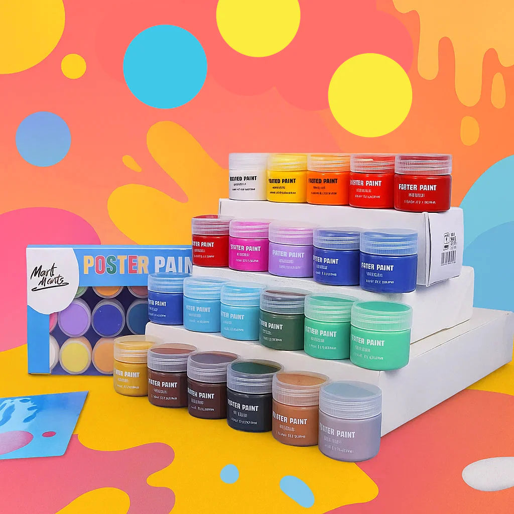 PaintJoy – Colorido y creativo: set de pintura para dedos y gouaches