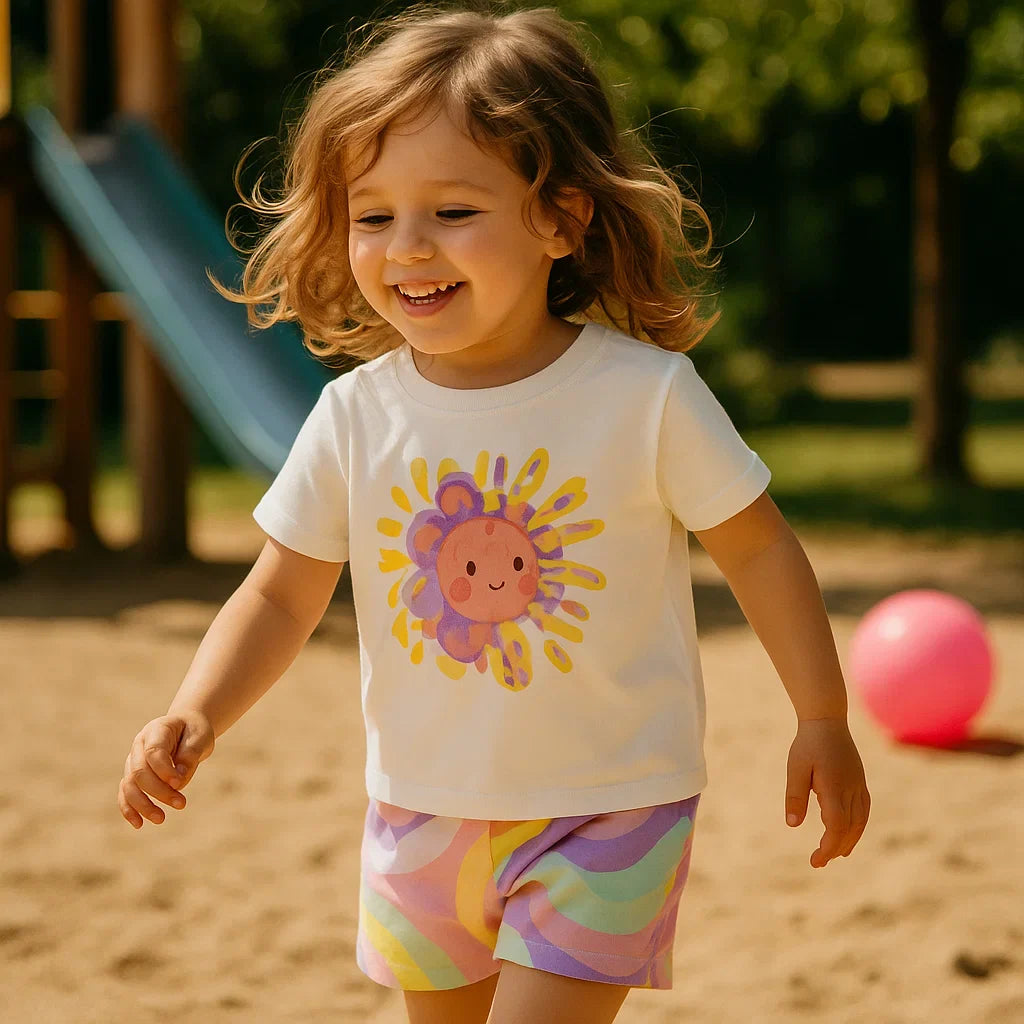 SunnyBloom – Verano y ternura: conjunto veraniego a juego