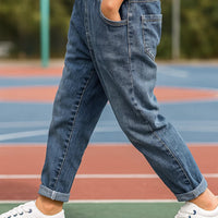 Thumbnail for UrbanJeans – Casual y moderno: pantalones vaqueros slim fit para niño
