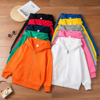 Thumbnail for CoolKids – Resistente y cálida: sudadera con capucha y cremallera