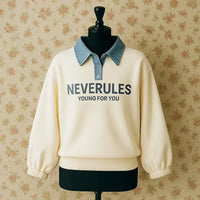 Thumbnail for FashionKids – Elegante y divertido: polo con cuello vaquero