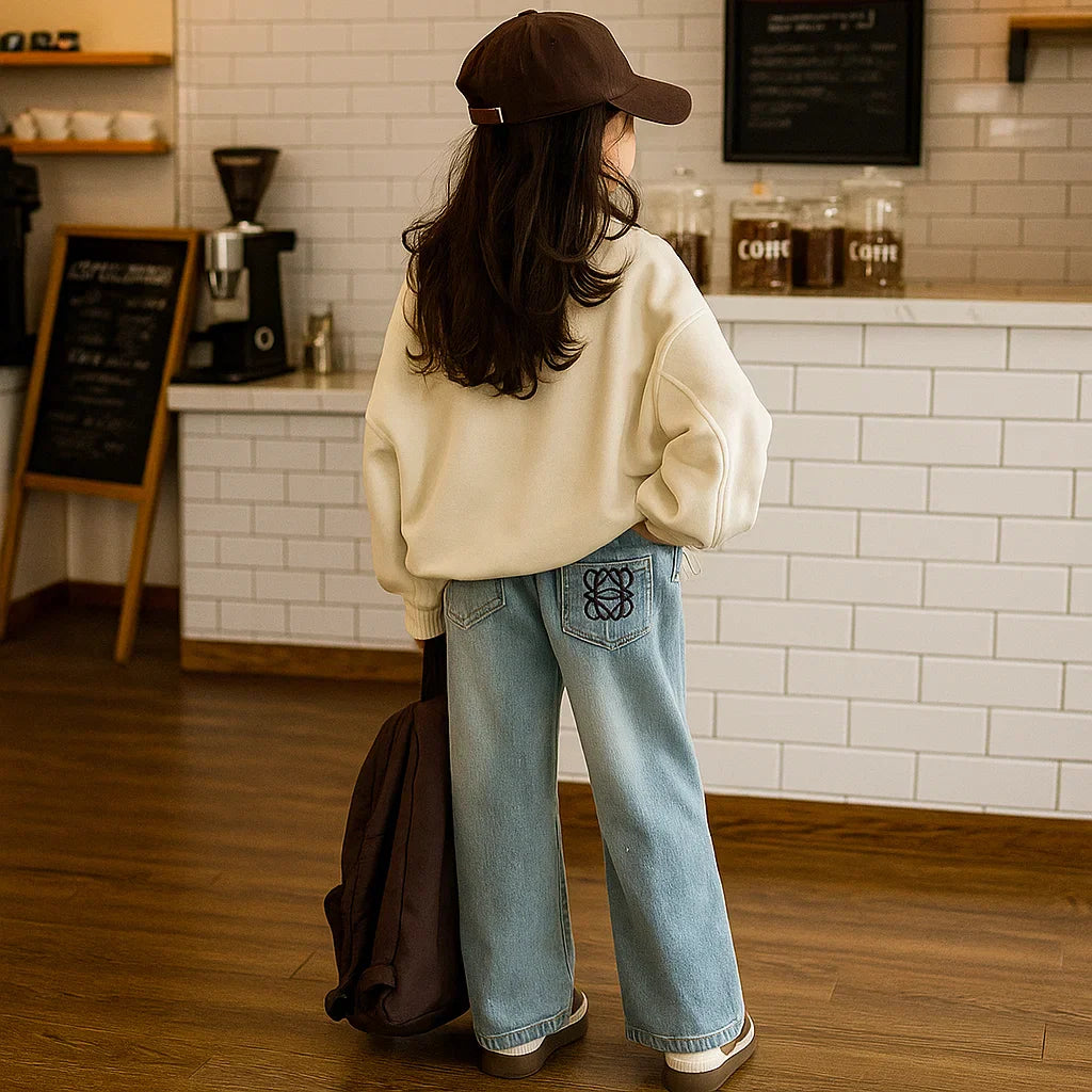 FashionKids – Elegante y divertido: polo con cuello vaquero