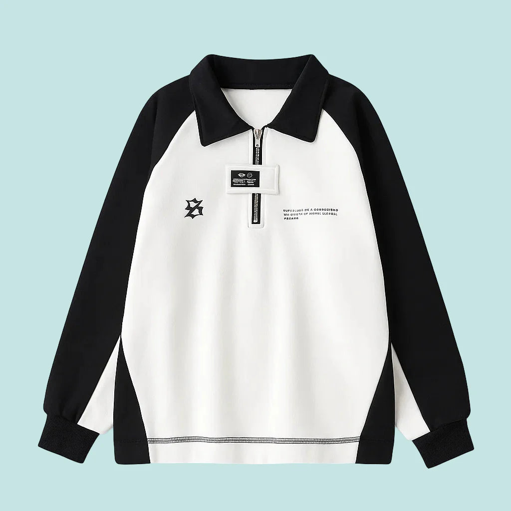 MiniFashion – Juguetón y clásico: jersey de algodón