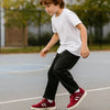 UrbanStep – Moderno y cómodo: zapatilla deportiva en color burdeos