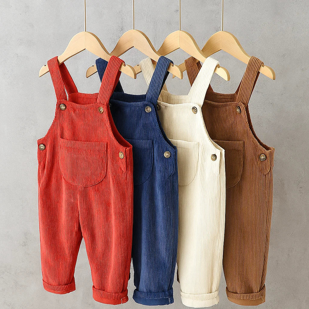 TinyTrend – Cómodos y elegantes: pantalones de jardín de tejido acanalado