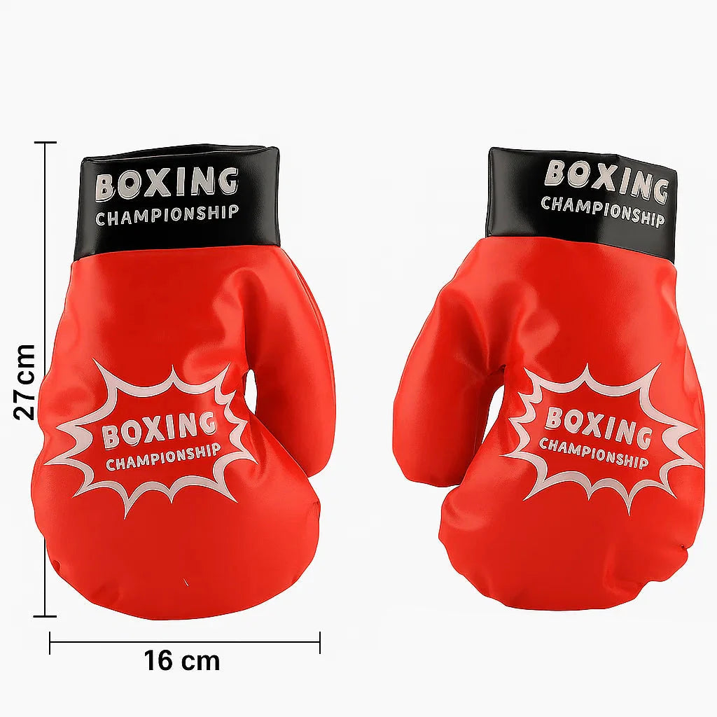 BopBag – Divertido y activo: saco de boxeo hinchable con guantes
