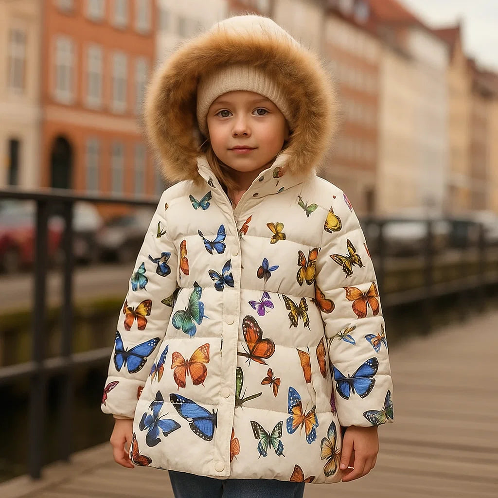 CozyTrend – Elegante y acogedor: abrigo acolchado de invierno para niñas