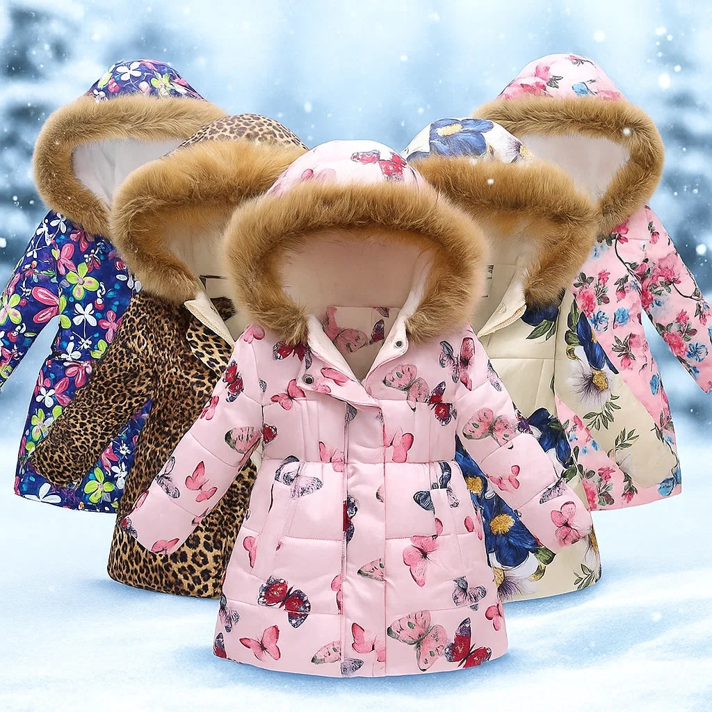 CozyTrend – Elegante y acogedor: abrigo acolchado de invierno para niñas