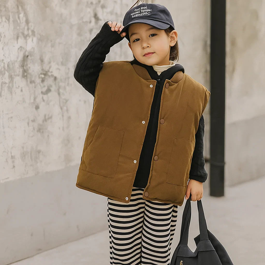 FleeceWear – Cómodo y moderno: chaleco sin mangas