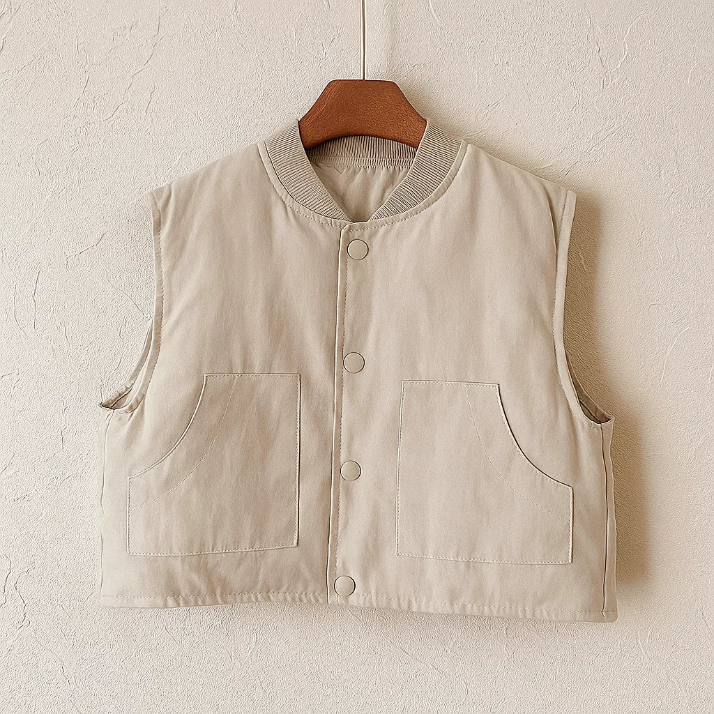 FleeceWear – Cómodo y moderno: chaleco sin mangas