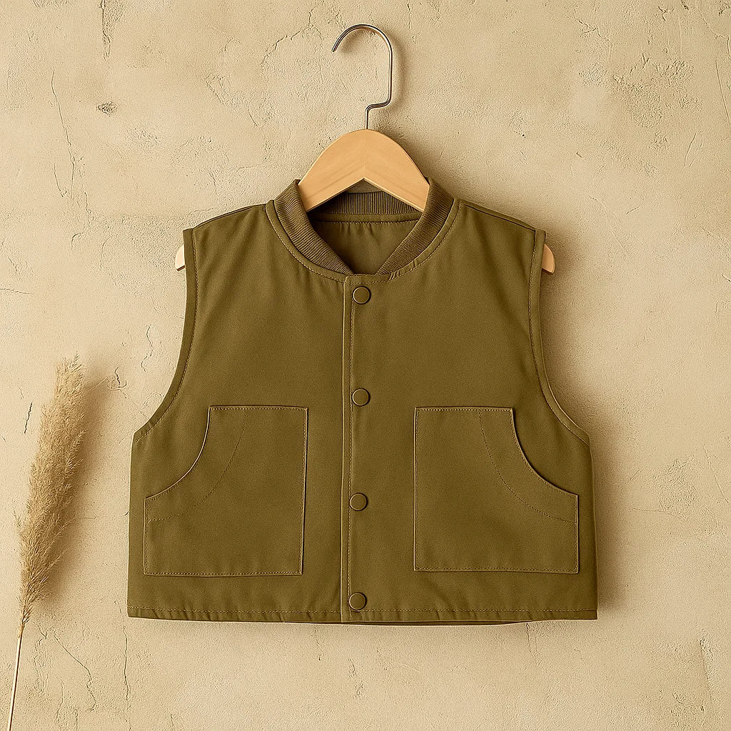 FleeceWear – Cómodo y moderno: chaleco sin mangas